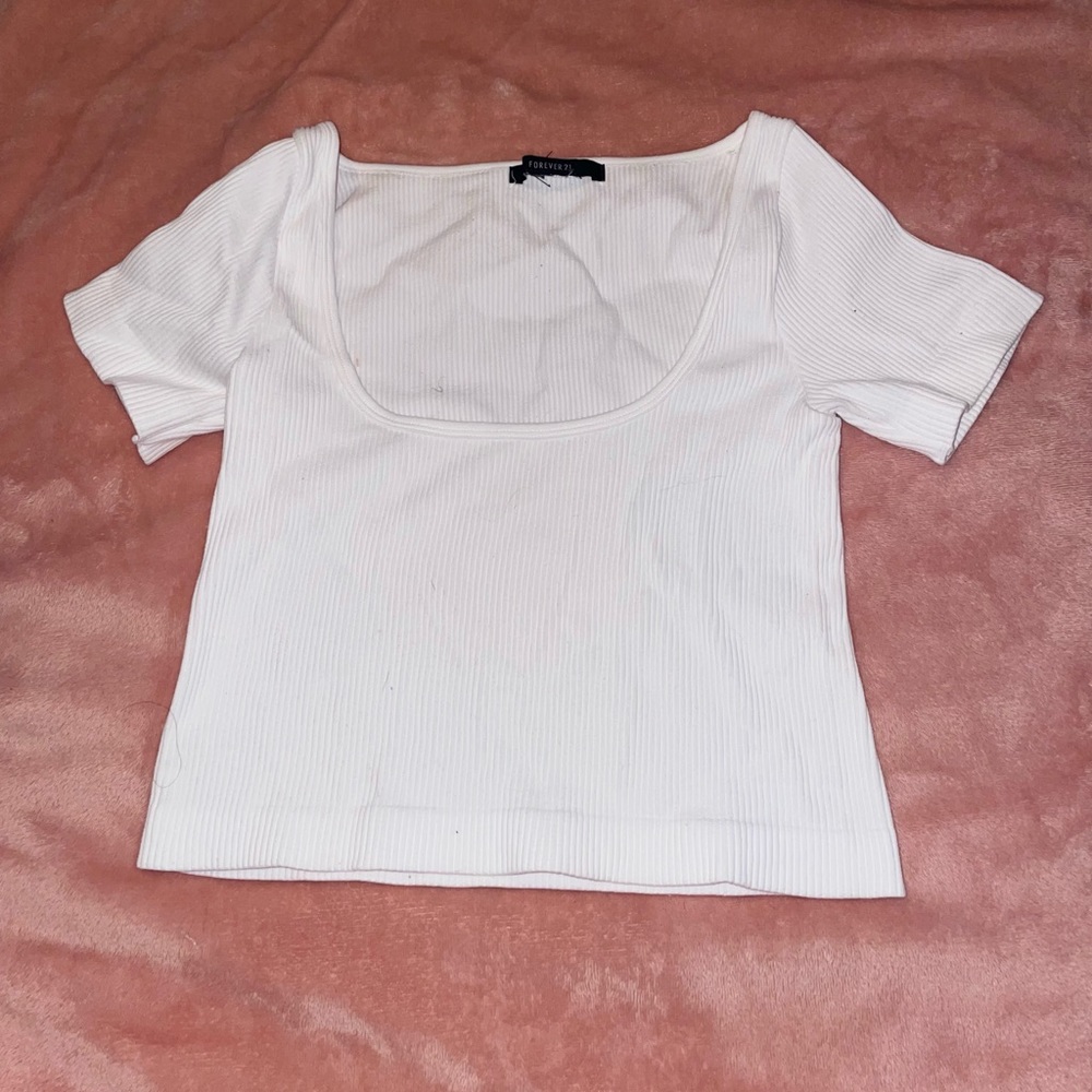 forever 21 white shirt size Medium